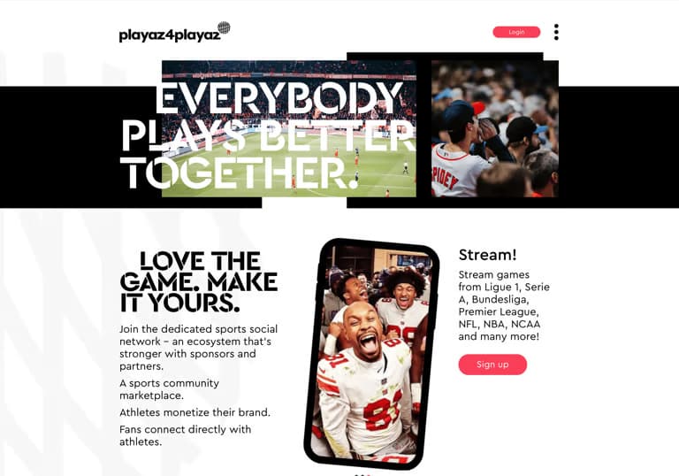 Playaz4Playaz Platform