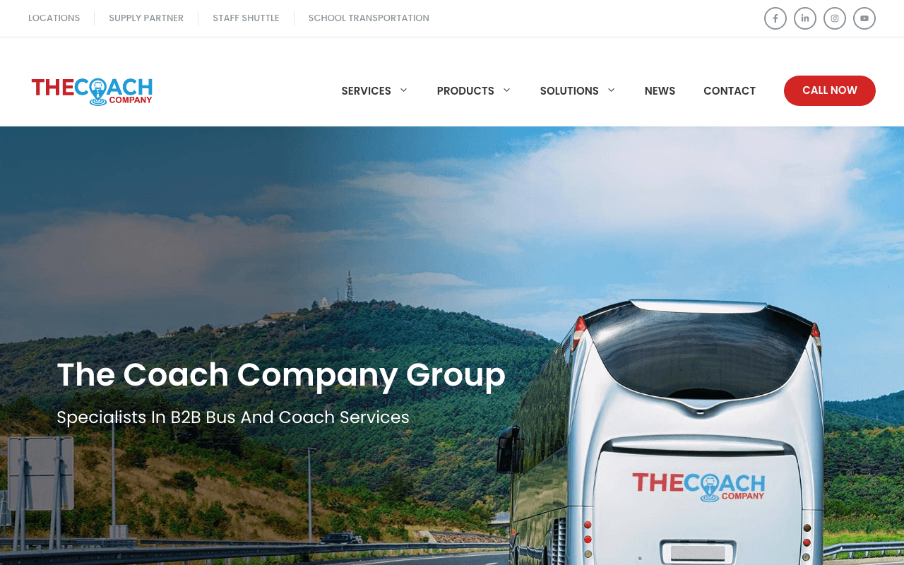 The Coach Company group coach and minibus booking platform