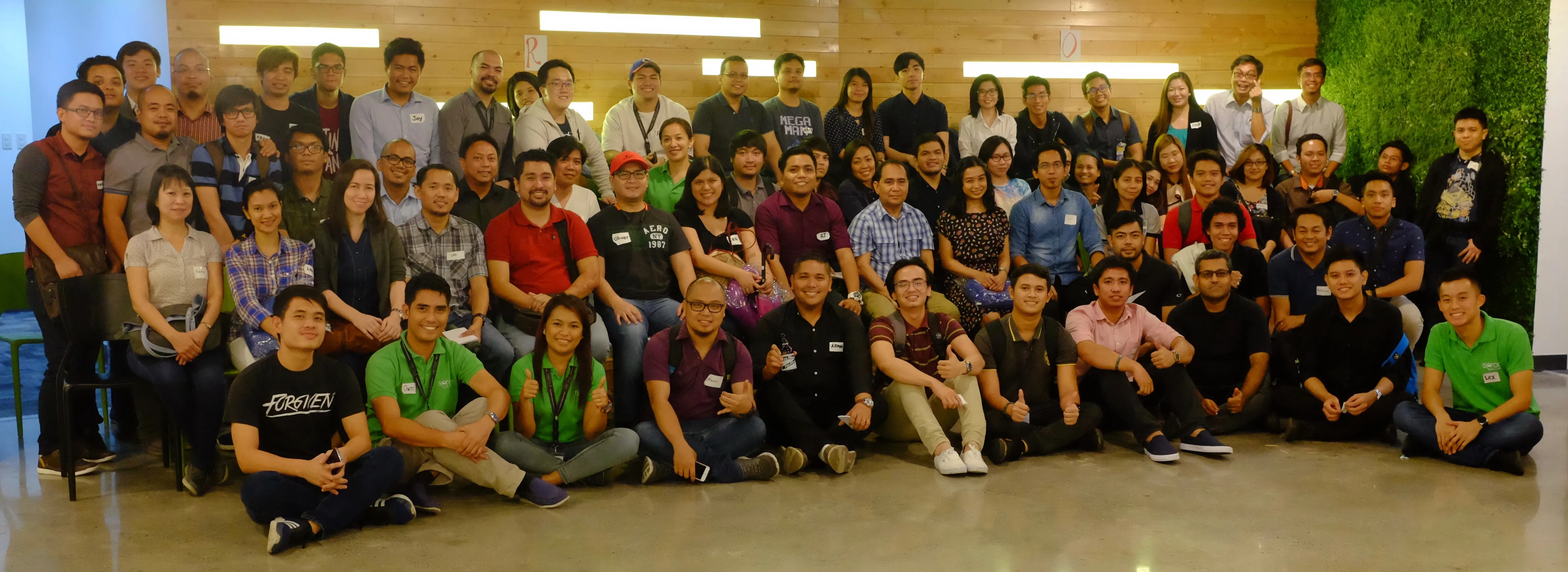 Agile Philippines Meetup attendees at Sprout Solutions in September 2017.
