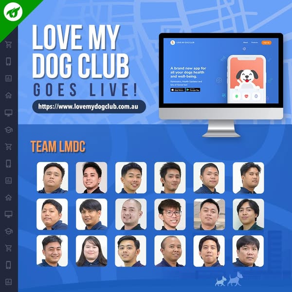 Love My Dog Club goes live: a mobile app for dog health and wellbeing.