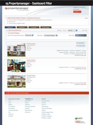 RPData Property Manager goes live screenshot 1