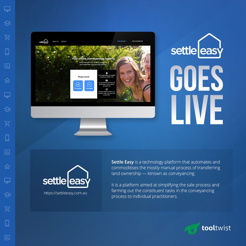 Settle Easy goes live: an online conveyancing platform that simplifies property settlement.