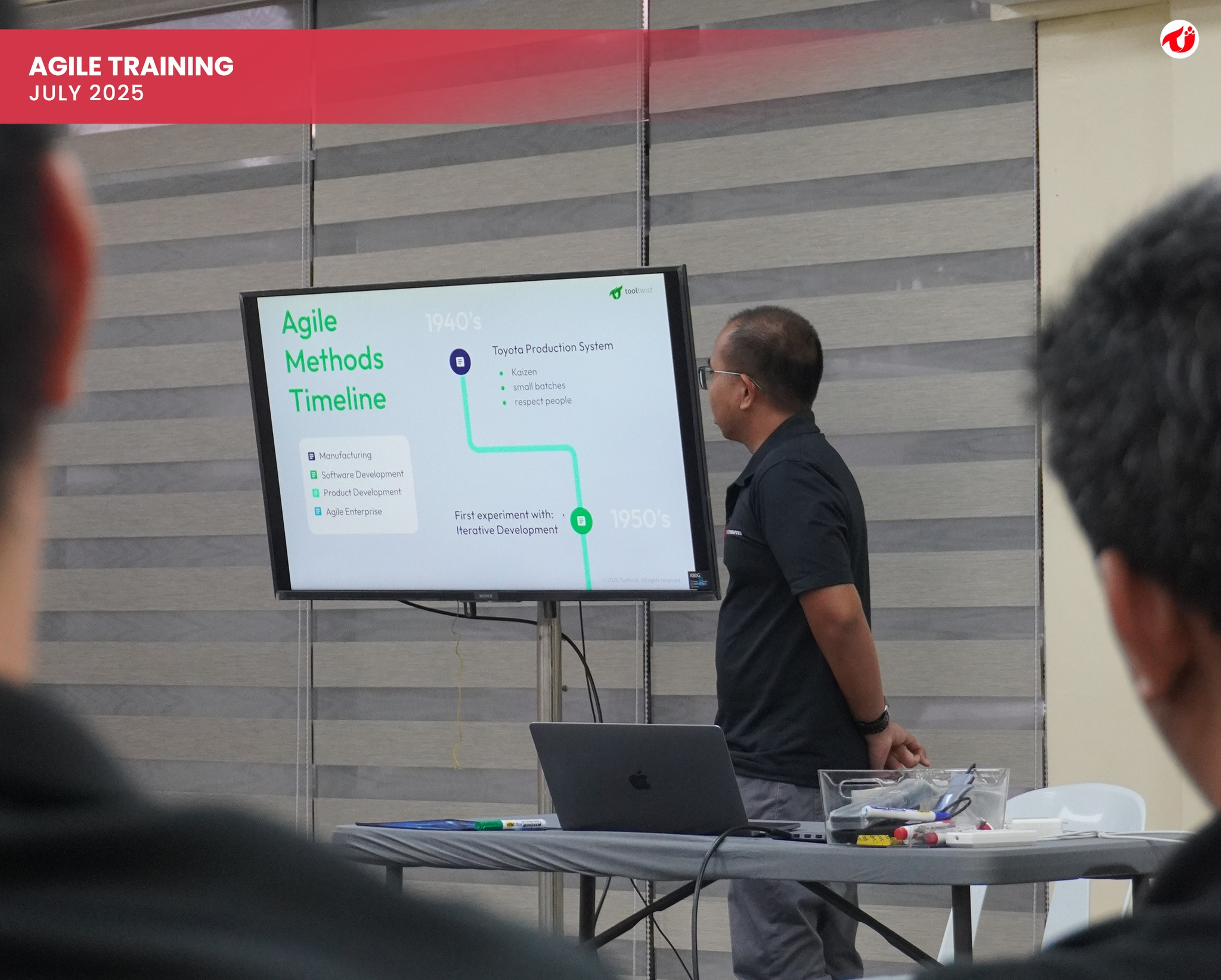 ToolTwist celebrates its first anniversary with ICAgile.